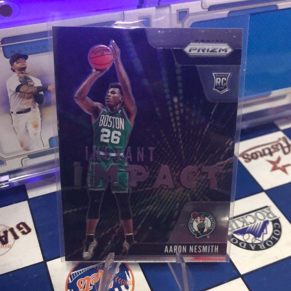 Aaron Nesmith rookie Panini Prizm Instant Impact Basketball Card